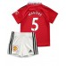 Billige Manchester United Harry Maguire #5 Hjemmetrøye Barn 2022-23 Kortermet (+ korte bukser)